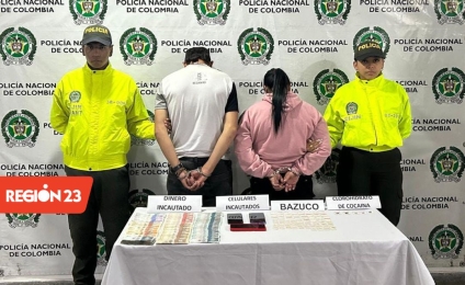 Autoridades de La Ceja capturan a dos expendedores de droga en el Corregimiento San José